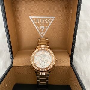 Rose Gold Guess Watch
